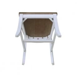 Amanda Sesame/Chalk Chair by International Concepts 14 Amanda Sesame/Chalk Chair by International Concepts -International Concepts Sales sesame chalk international concepts dining chairs ci76 58p 1d 1000