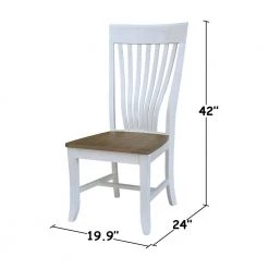 Amanda Sesame/Chalk Chair by International Concepts 16 Amanda Sesame/Chalk Chair by International Concepts -International Concepts Sales sesame chalk international concepts dining chairs ci76 58p c3 1000