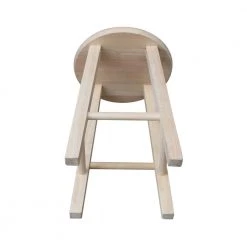 18 in. Unfinished Wood Bar Stool by International Concepts -International Concepts Sales unfinished international concepts bar stools 1s 518 1d 1000