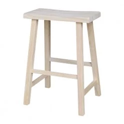 24 in. Unfinished Wood Bar Stool by International Concepts 16 24 in. Unfinished Wood Bar Stool by International Concepts -International Concepts Sales unfinished international concepts bar stools 1s 682 1f 1000