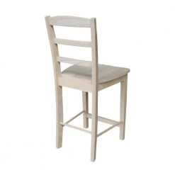 24 in. Madrid Counter Height Stool in Unfinished by International Concepts 18 24 in. Madrid Counter Height Stool in Unfinished by International Concepts -International Concepts Sales unfinished international concepts bar stools s 402 66 1000