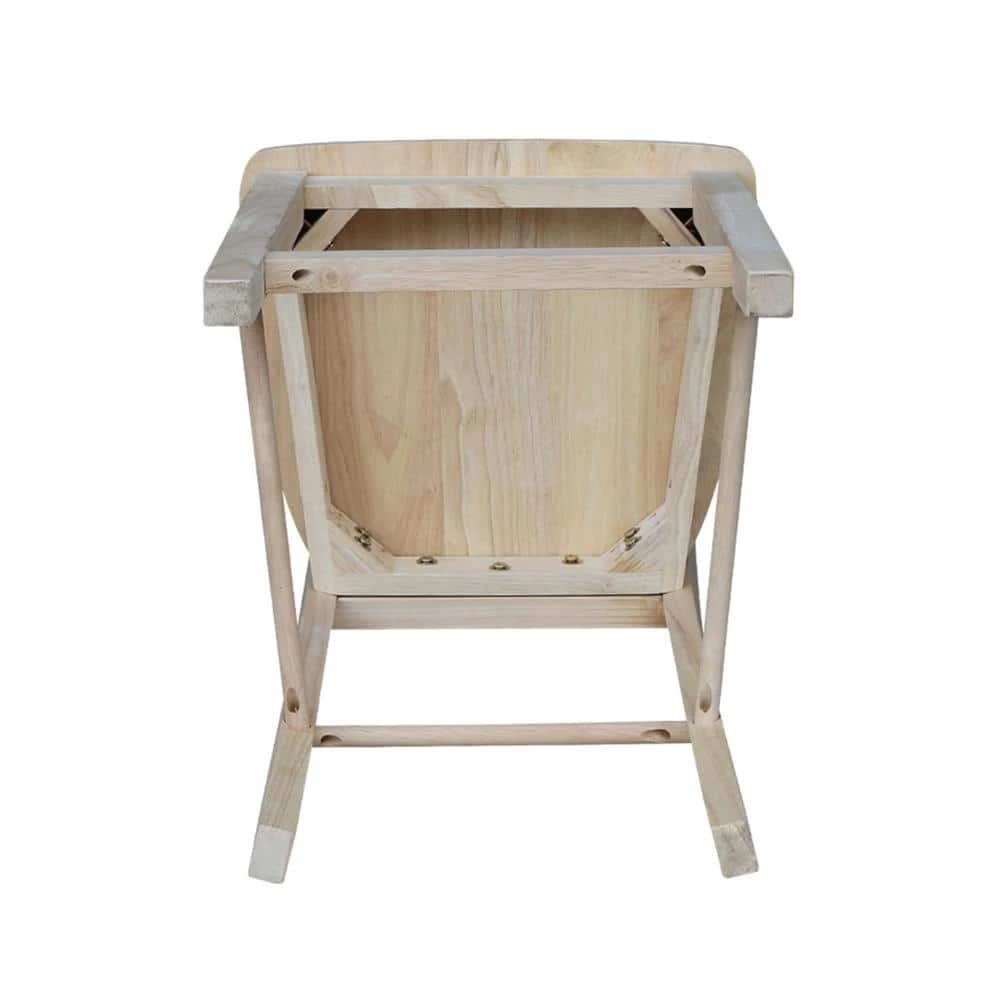 24 in. Madrid Counter Height Stool in Unfinished by International Concepts 12 24 in. Madrid Counter Height Stool in Unfinished by International Concepts - Image 12