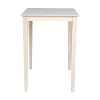 Unfinished Pub/Bar Table by International Concepts