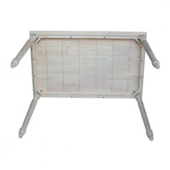 Unfinished Solid Wood Counter Height Table by International Concepts -International Concepts Sales unfinished international concepts bar tables k 3048 336t 1d 1000