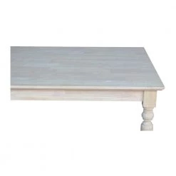 Unfinished Solid Wood Counter Height Table by International Concepts -International Concepts Sales unfinished international concepts bar tables k 3048 336t c3 1000
