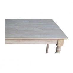 Unfinished Turned Leg Bar Table by International Concepts -International Concepts Sales unfinished international concepts bar tables k 3048 342t 76 1000