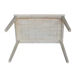 Unfinished Solid Wood Counter Table by International Concepts -International Concepts Sales unfinished international concepts bar tables k 3048 36s 1d 1000