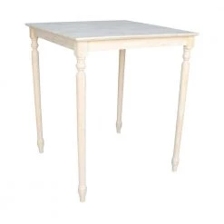 Unfinished Pub/Bar Table by International Concepts -International Concepts Sales unfinished international concepts bar tables k 3636 342t a0 1000