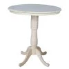 Unfinished Pub/Bar Table by International Concepts