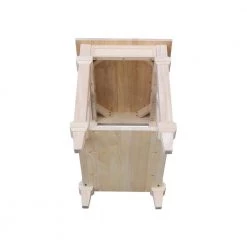 Unfinished 18.W Josephine End Table by International Concepts -International Concepts Sales unfinished international concepts coffee tables ot 19e 1d 1000