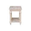 Unfinished 18.W Josephine End Table by International Concepts