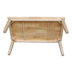 42 in. Unfinished Large Rectangle Wood Coffee Table by International Concepts -International Concepts Sales unfinished international concepts coffee tables ot 9tc 1d 1000