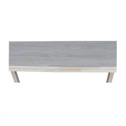 Solano 48 in. Unfinished Standard Rectangle Wood Console Table with Storage by International Concepts 17 Solano 48 in. Unfinished Standard Rectangle Wood Console Table with Storage by International Concepts -International Concepts Sales unfinished international concepts console tables ot 6s 1f 1000