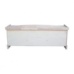 Unfinished Storage Bench by International Concepts 13 Unfinished Storage Bench by International Concepts -International Concepts Sales unfinished international concepts dining benches be 150 66 1000