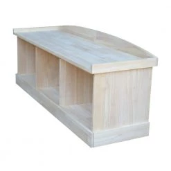 Unfinished Storage Bench by International Concepts 14 Unfinished Storage Bench by International Concepts -International Concepts Sales unfinished international concepts dining benches be 150 c3 1000