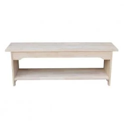 Unfinished Bench by International Concepts