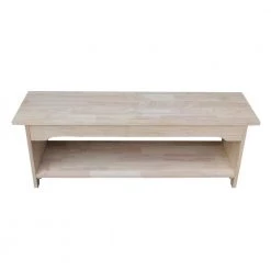 Unfinished Bench by International Concepts -International Concepts Sales unfinished international concepts dining benches be 48 a0 1000