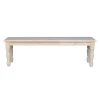 Unfinished Bench by International Concepts