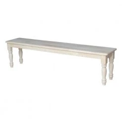 Unfinished Bench by International Concepts -International Concepts Sales unfinished international concepts dining benches be 72 1f 1000