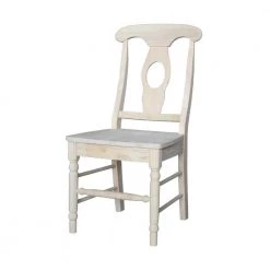 Empire Unfinished Solid Wood Chairs (Set of 2) by International Concepts