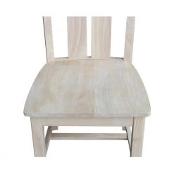 Ava Unfinished Steambent Dining Chair (Set of 2) by International Concepts -International Concepts Sales unfinished international concepts dining chairs c 13p 44 1000