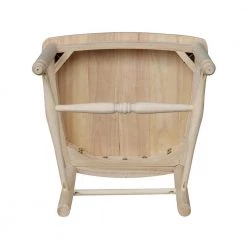 Unfinished Wood Sheaf Back Dining Chair (Set of 2) by International Concepts -International Concepts Sales unfinished international concepts dining chairs c 1602p 1d 1000