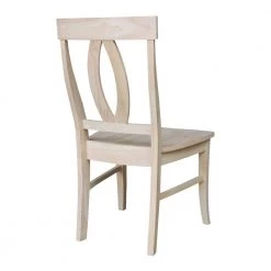 Verona Unfinished Wood Dining Chair (Set of 2) by International Concepts -International Concepts Sales unfinished international concepts dining chairs c 170p 66 1000
