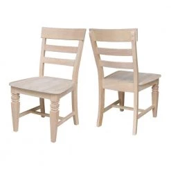 Unfinished Wood Dining Chair (Set of 2) by International Concepts 22 Unfinished Wood Dining Chair (Set of 2) by International Concepts -International Concepts Sales unfinished international concepts dining chairs c 19p 44 1000
