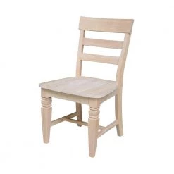 Unfinished Wood Dining Chair (Set of 2) by International Concepts 19 Unfinished Wood Dining Chair (Set of 2) by International Concepts -International Concepts Sales unfinished international concepts dining chairs c 19p c3 1000