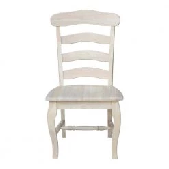 Unfinished Wood Double X-Back Dining Chair (Set of 2) by International Concepts -International Concepts Sales unfinished international concepts dining chairs c 20p 31 1000