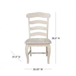 Unfinished Wood Dining Chair (Set of 2) by International Concepts 15 Unfinished Wood Dining Chair (Set of 2) by International Concepts -International Concepts Sales unfinished international concepts dining chairs c 219p 40 1000