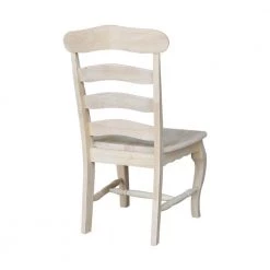 Unfinished Wood Dining Chair (Set of 2) by International Concepts 18 Unfinished Wood Dining Chair (Set of 2) by International Concepts -International Concepts Sales unfinished international concepts dining chairs c 219p 66 1000