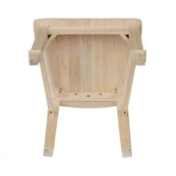 Tuscany Unfinished Wood Side Chair (Set of 2) by International Concepts 17 Tuscany Unfinished Wood Side Chair (Set of 2) by International Concepts -International Concepts Sales unfinished international concepts dining chairs c 29p 1d 1000