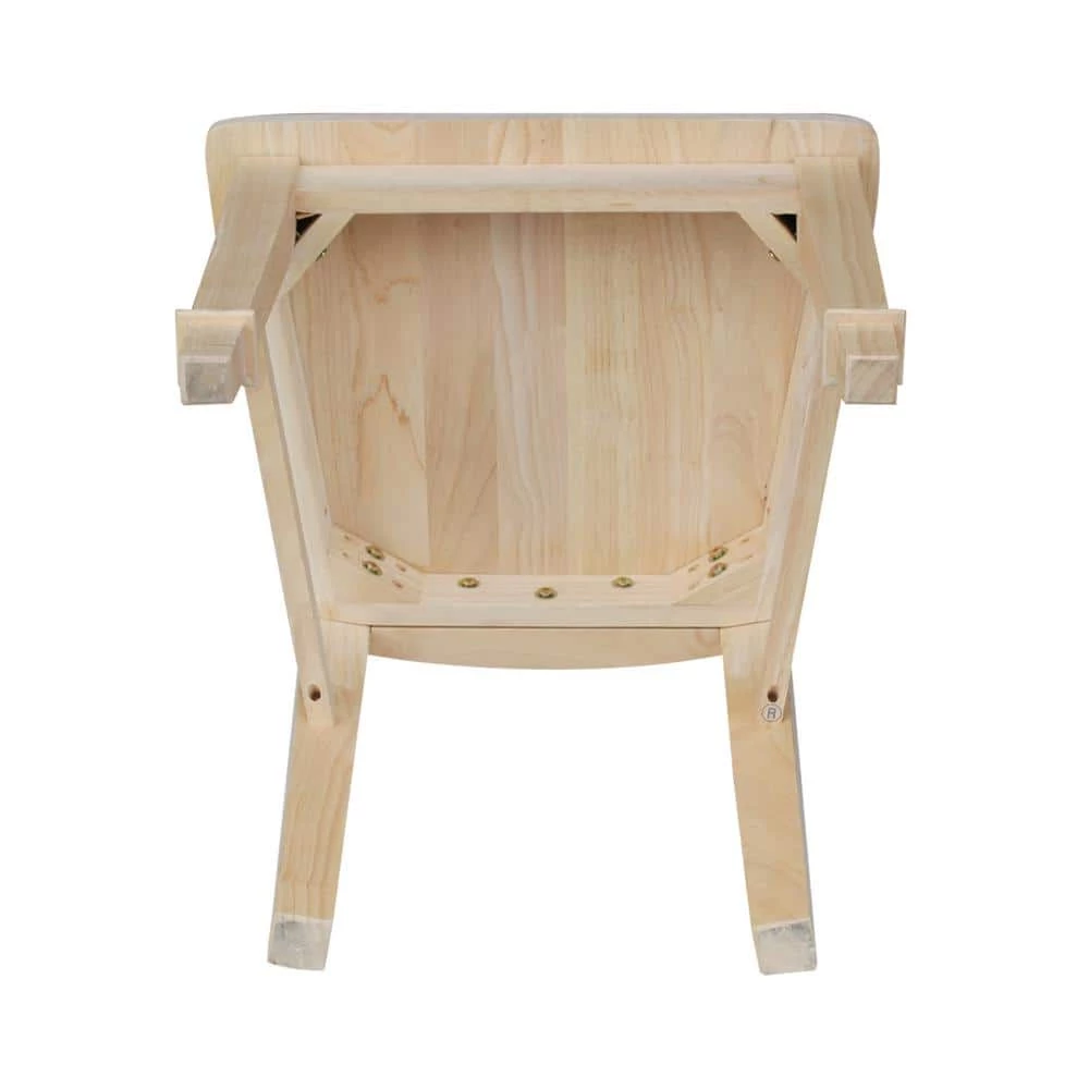 Tuscany Unfinished Wood Side Chair (Set of 2) by International Concepts 5 Tuscany Unfinished Wood Side Chair (Set of 2) by International Concepts - Image 5