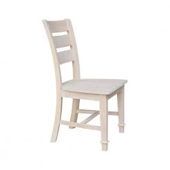Tuscany Unfinished Wood Side Chair (Set of 2) by International Concepts 22 Tuscany Unfinished Wood Side Chair (Set of 2) by International Concepts -International Concepts Sales unfinished international concepts dining chairs c 29p 44 1000