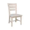 Tuscany Unfinished Wood Side Chair (Set of 2) by International Concepts