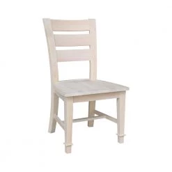 Tuscany Unfinished Wood Side Chair (Set of 2) by International Concepts