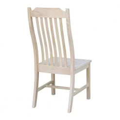 Unfinished Wood Steam Bent Mission Dining Chair (Set of 2) by International Concepts 14 Unfinished Wood Steam Bent Mission Dining Chair (Set of 2) by International Concepts -International Concepts Sales unfinished international concepts dining chairs c 34p 66 1000