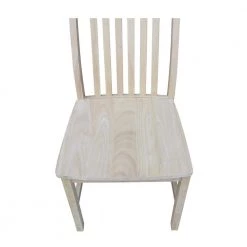 Unfinished Wood Steam Bent Mission Dining Chair (Set of 2) by International Concepts 12 Unfinished Wood Steam Bent Mission Dining Chair (Set of 2) by International Concepts -International Concepts Sales unfinished international concepts dining chairs c 34p a0 1000