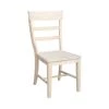 Hammerty Unfinished Wood Dining Chair (Set of 2) by International Concepts
