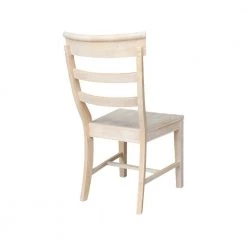 Hammerty Unfinished Wood Dining Chair (Set of 2) by International Concepts -International Concepts Sales unfinished international concepts dining chairs c 36p 66 1000
