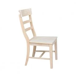 Hammerty Unfinished Wood Dining Chair (Set of 2) by International Concepts -International Concepts Sales unfinished international concepts dining chairs c 36p fa 1000
