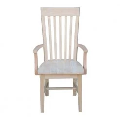 Unfinished Wood Mission Dining Chair by International Concepts -International Concepts Sales unfinished international concepts dining chairs c 465a 44 1000