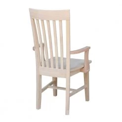 Unfinished Wood Mission Dining Chair by International Concepts -International Concepts Sales unfinished international concepts dining chairs c 465a 66 1000