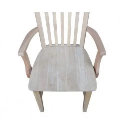 Unfinished Wood Mission Dining Chair by International Concepts -International Concepts Sales unfinished international concepts dining chairs c 465a a0 1000