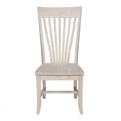 Amanda Unfinished Solid Wood Chair (Set of 2) by International Concepts