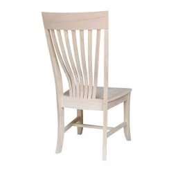 Amanda Unfinished Solid Wood Chair (Set of 2) by International Concepts -International Concepts Sales unfinished international concepts dining chairs c 58p 66 1000