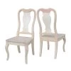 Unfinished Solid Wood Queen Anne Dining Side Chair (Set of 2) by International Concepts