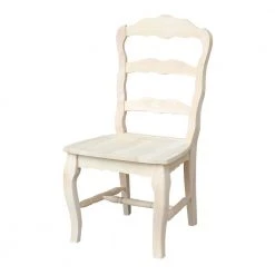 Versailles Unfinished Wood Side Chair (Set of 2) by International Concepts 19 Versailles Unfinished Wood Side Chair (Set of 2) by International Concepts -International Concepts Sales unfinished international concepts dining chairs c 920p 1f 1000