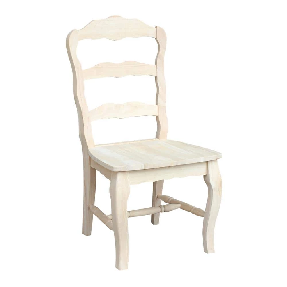 Versailles Unfinished Wood Side Chair (Set of 2) by International Concepts 7 Versailles Unfinished Wood Side Chair (Set of 2) by International Concepts - Image 7